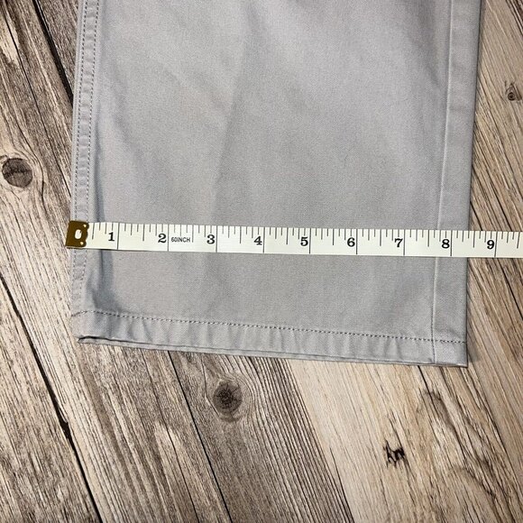 Bonobos Chino Pants Mens Size 33x32 Grey Dress Casual Straight Leg Pockets - Picture 8 of 8